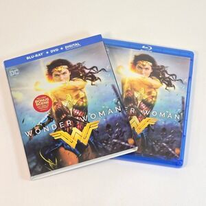 Wonder Woman Blu-Ray DVD + Digital HD Movie Gal Gadot Action Adventure